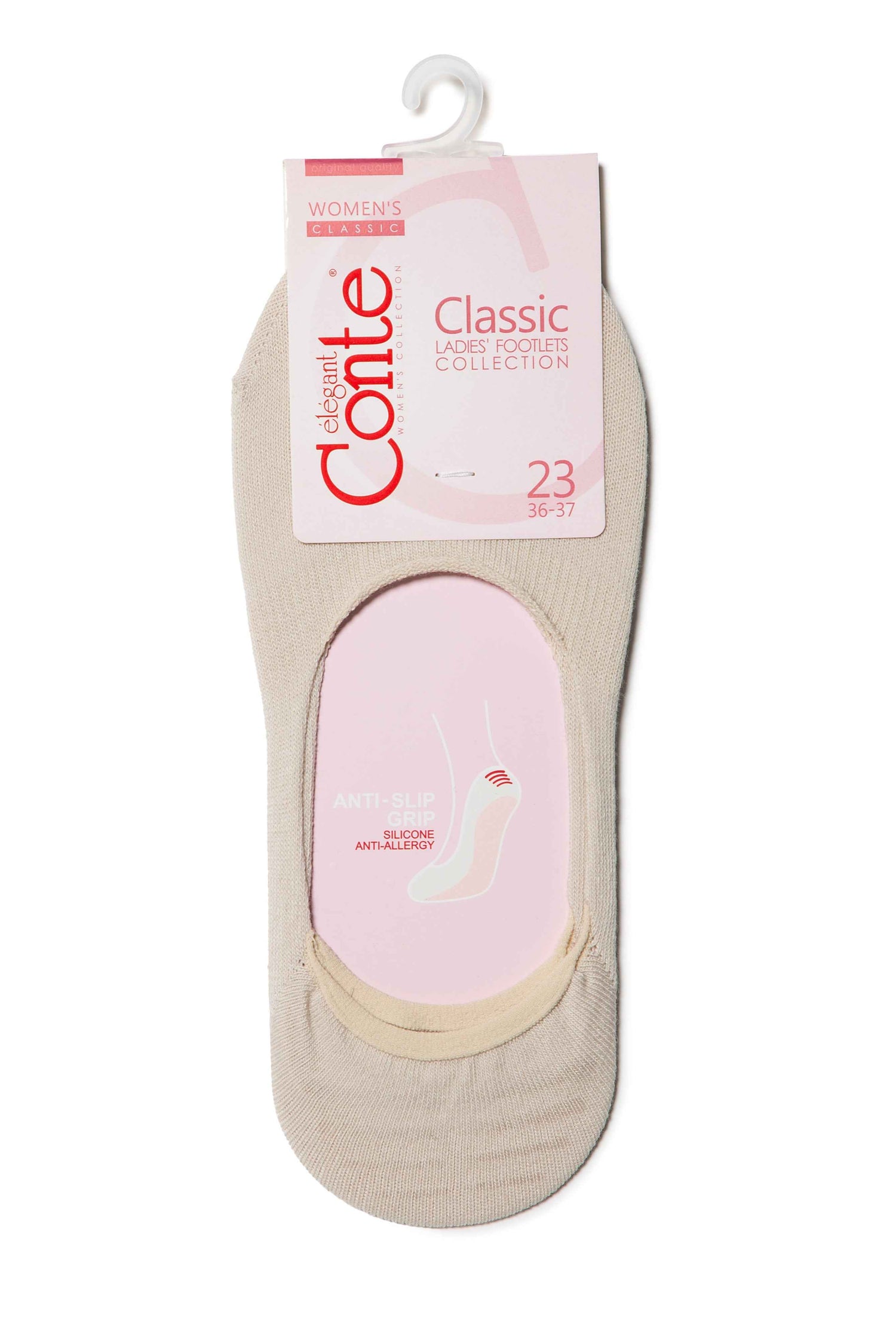 Cotton Footlets Conte Classic 000