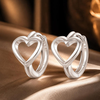 925 Sterling Silver Plated White Gold Earrings for Women  DestGlow