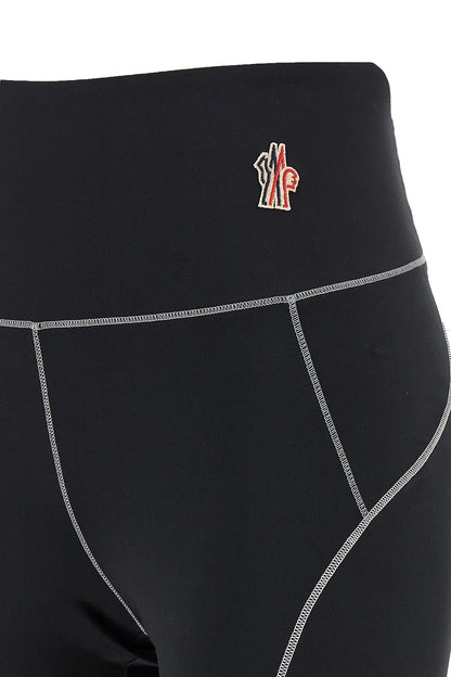 Moncler Grenoble Women Logo Patch Leggings by Luosophy