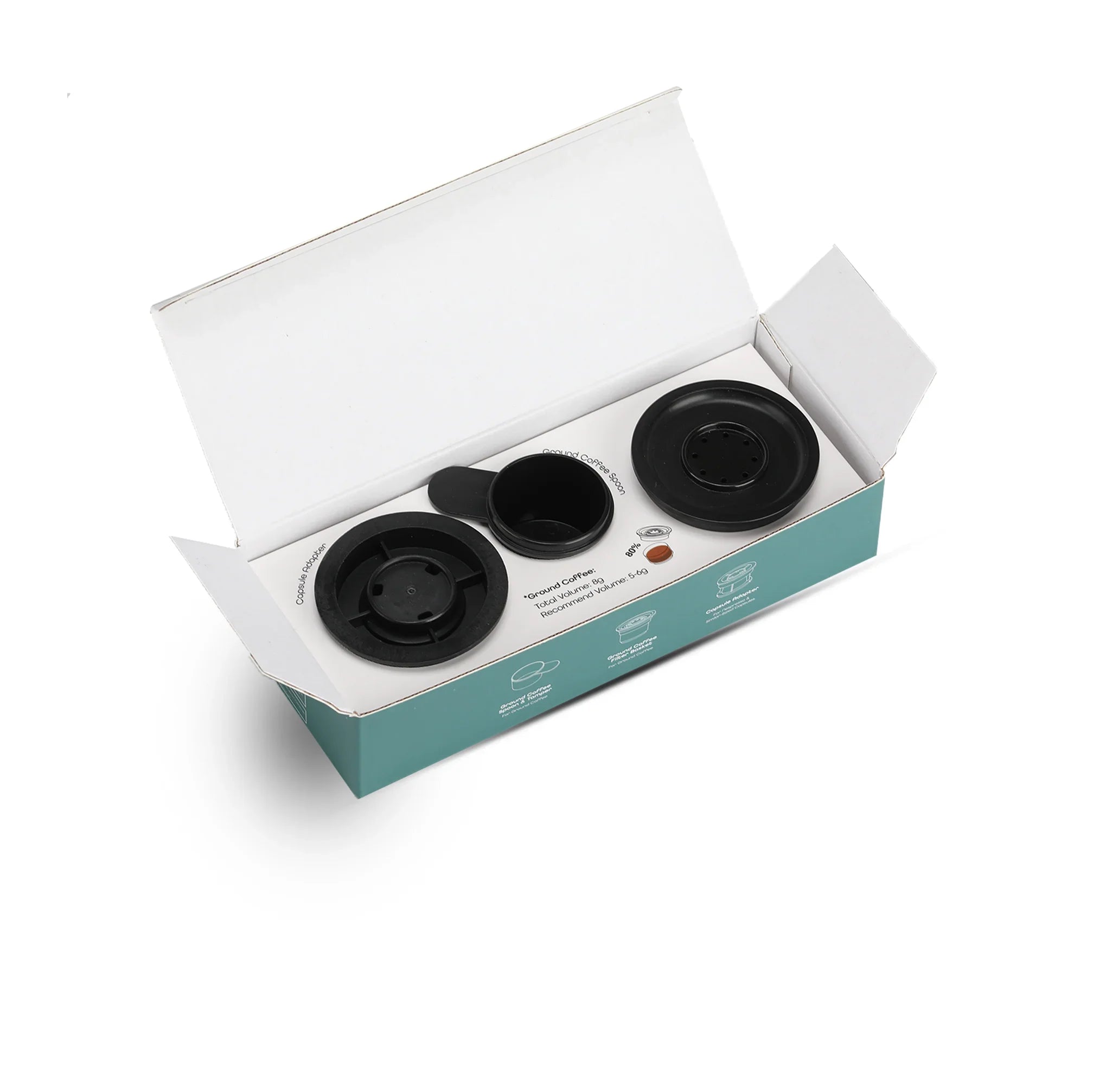 Nano Portable Espresso Machine Adapters Kit by OutIn