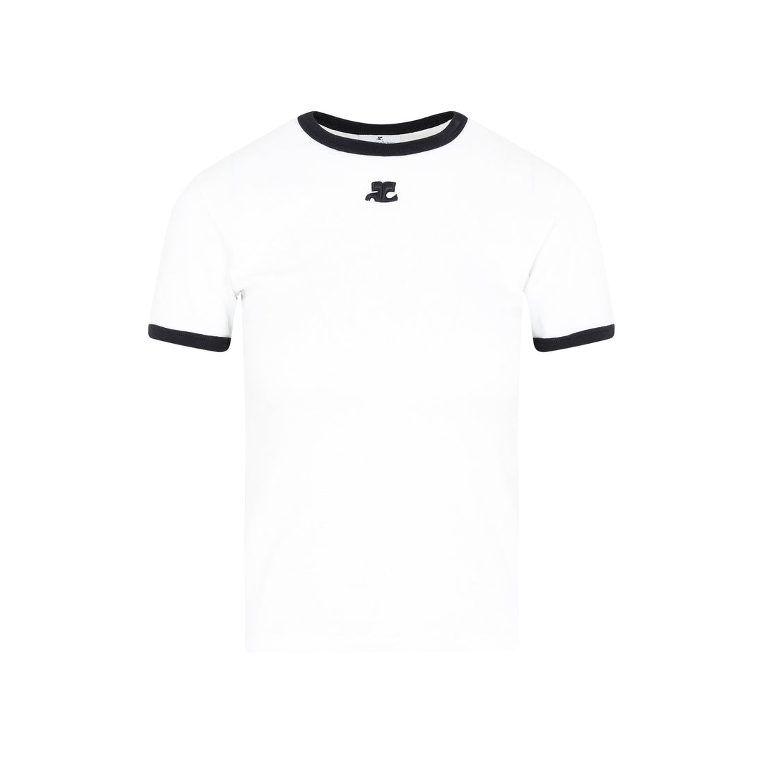 Courreges Bumpy Contrast T-Shirt Reedition Women by Luosophy