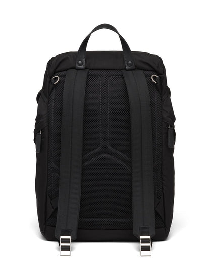 Prada Men Re-Nylon And Saffiano Leather Backpack by Luosophy