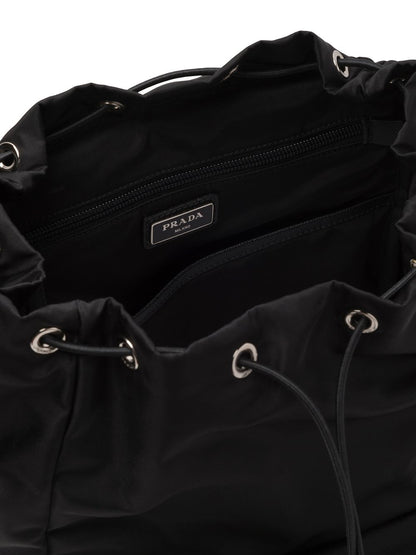 Prada Men Re-Nylon And Saffiano Leather Backpack by Luosophy