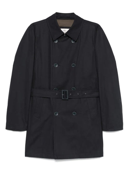 Herno Men Double-Breasted Trench Coat In Dean by Luosophy