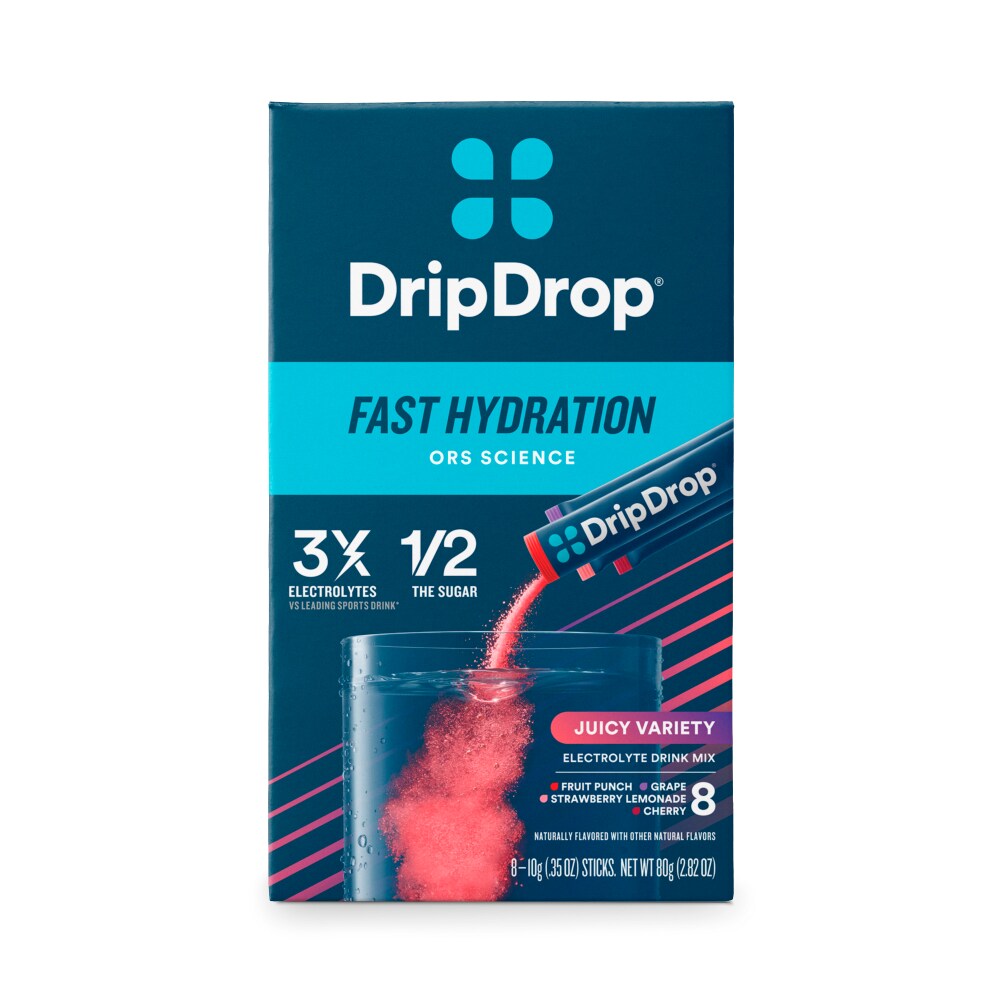 DripDrop Fast Hydration Sticks Variety Pack by Pasteur Pharmacy