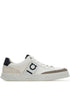 Ferragamo Men Alaska Leather And Suede Sneaker With Gancini Detail by Luosophy