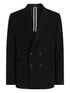 Dolce & Gabbana Men Double-Breasted Wool Blazer by Luosophy