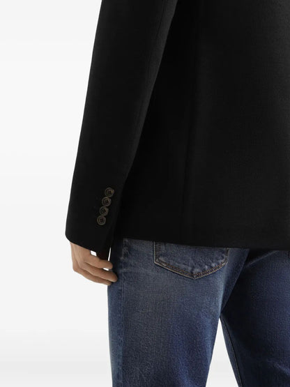 Dolce &amp; Gabbana Men Double-Breasted Wool Blazer by Luosophy