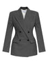 Givenchy Women Double-Breasted Wool Structured Jacket by Luosophy