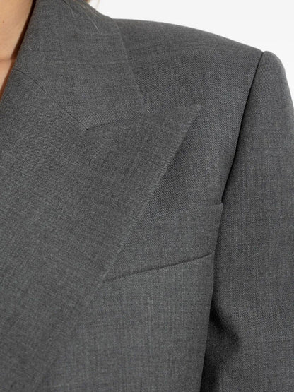 Givenchy Women Double-Breasted Wool Structured Jacket by Luosophy