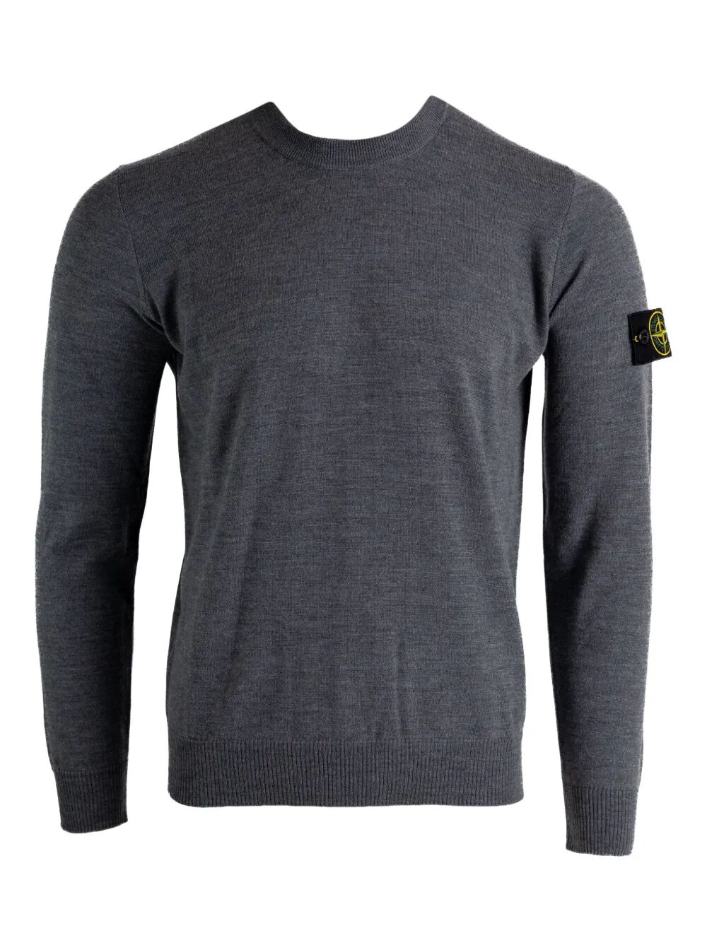 Stone Island Men Lightweight Wool Crew Neck Pullover by Luosophy