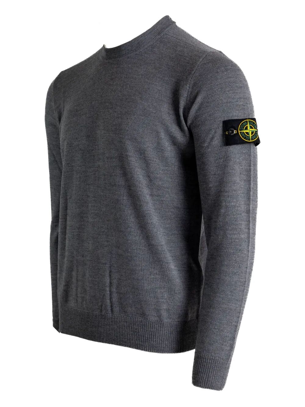 Stone Island Men Lightweight Wool Crew Neck Pullover by Luosophy