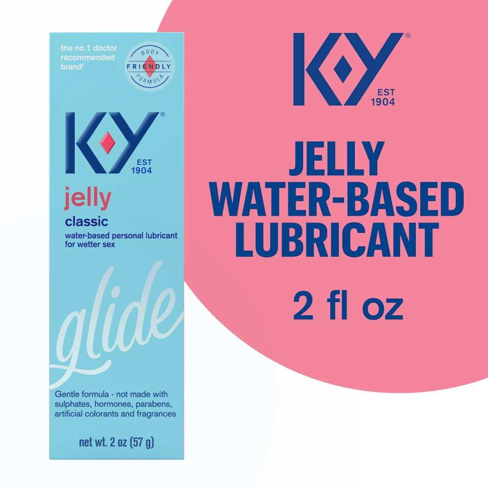 K-Y Jelly Classic Water-Based Personal Lubricant For Wetter Sex 2 Oz by Pasteur Pharmacy
