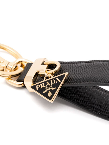 Prada Women Saffiano Leather Key Ring by Luosophy