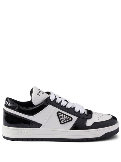 Prada Women Downtown Leather Sneakers by Luosophy