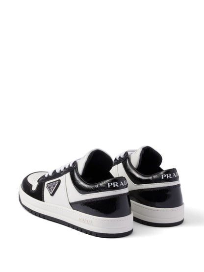 Prada Women Downtown Leather Sneakers by Luosophy