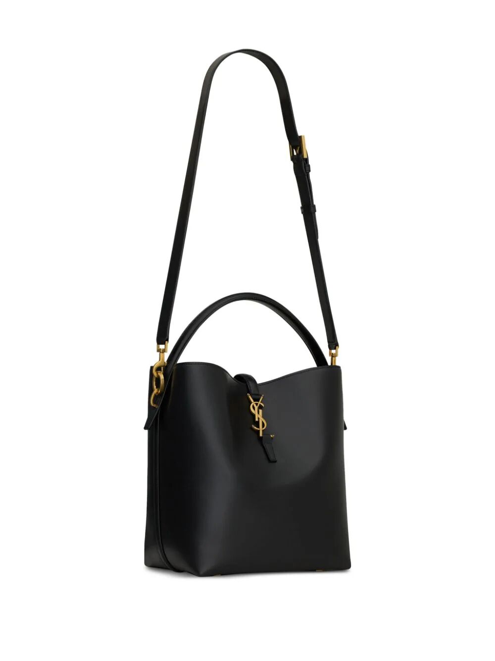 Saint Laurent Women Le 37 In Shiny Leather by Luosophy