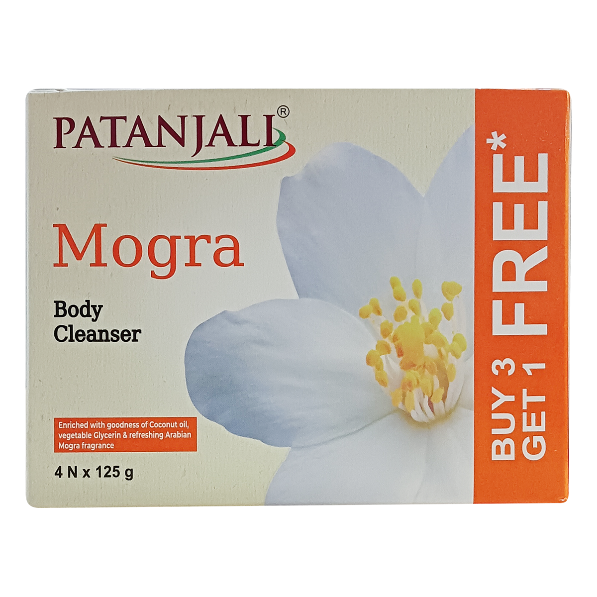 Patanjali Mogra Body Cleanser Soap