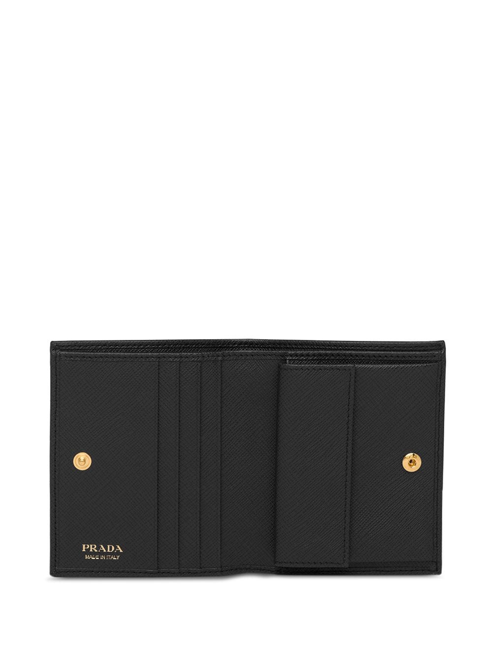 Prada Women Small Saffiano Leather Wallet by Luosophy
