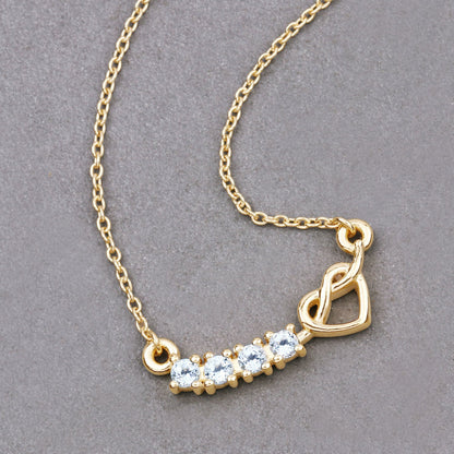 0.24 Carat Genuine Aquamarine .925 Sterling Silver Necklace by Bids.com