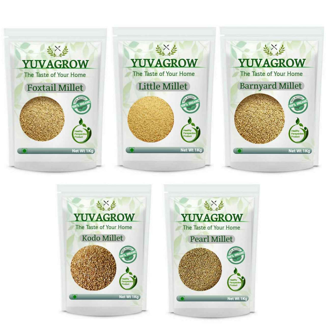 Yuvagrow Combo Millets Grains