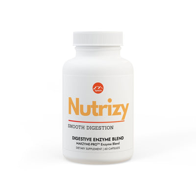 Nutrizy Digestive Enzyme Blend Supplement (60 Capsules)