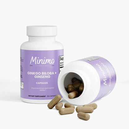 Ginkgo Biloba + Ginseng, 60 ct.