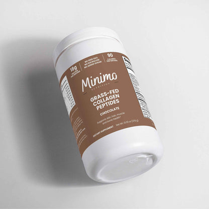 Grass-Fed Collagen Peptides Powder (Chocolate), 13.3 oz.