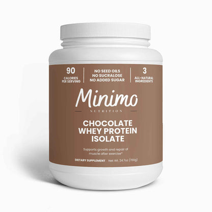 Chocolate Whey Isolate Protein Powder, 1.54 lbs