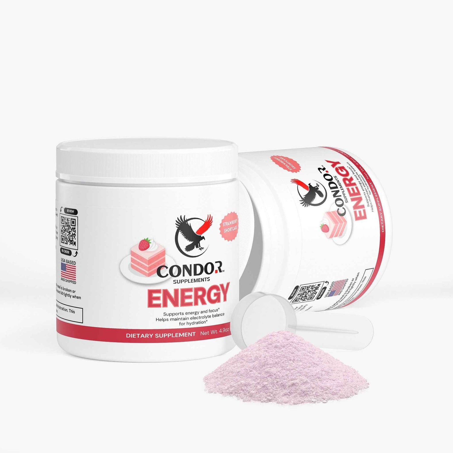 Energy Drink Mix (Strawberry Shortcake)