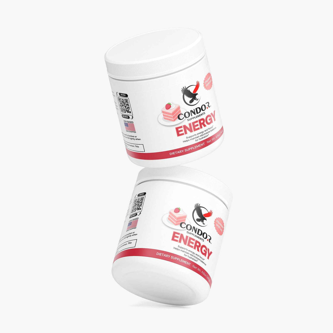 Energy Drink Mix (Strawberry Shortcake)