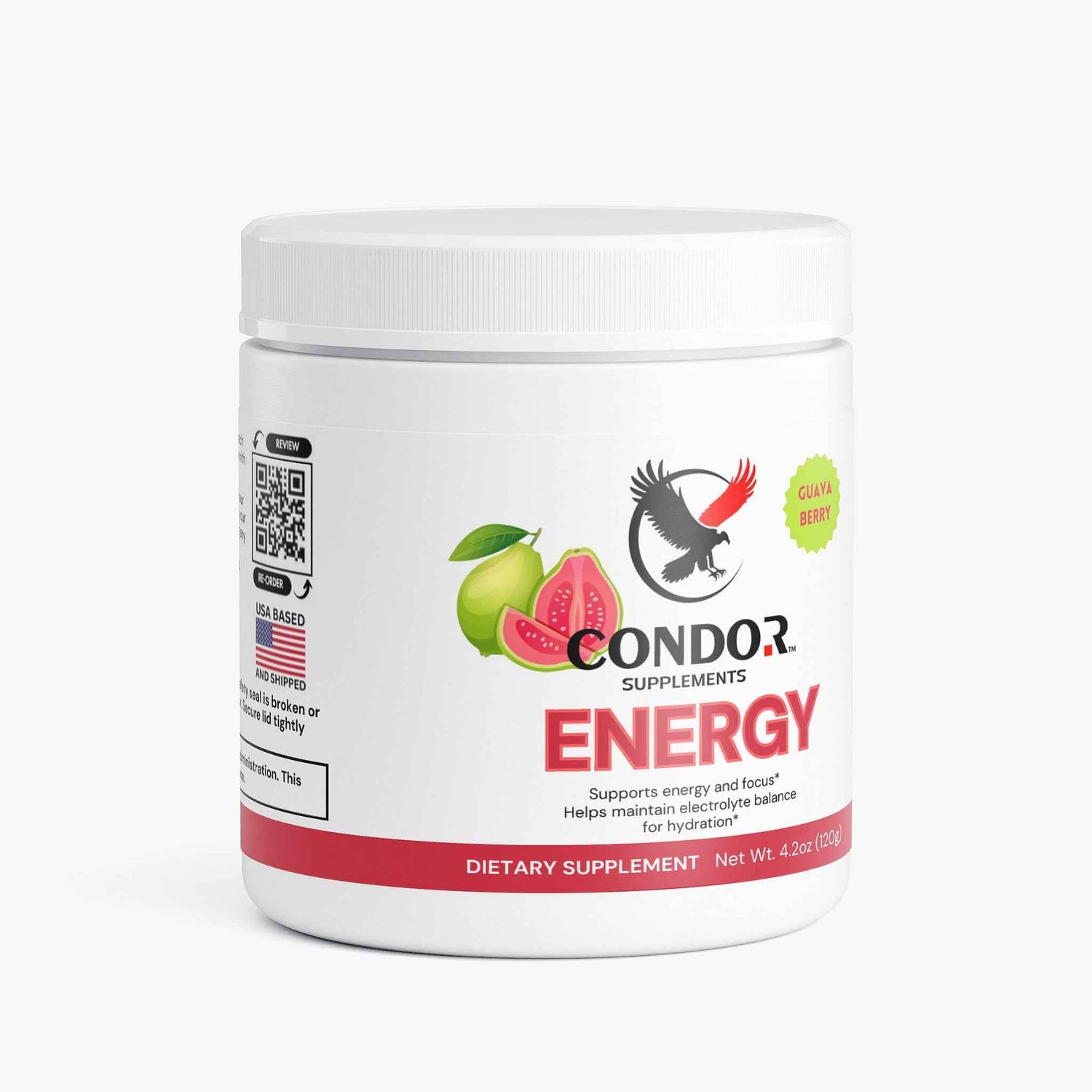 Energy Drink Mix (Guava Berry)