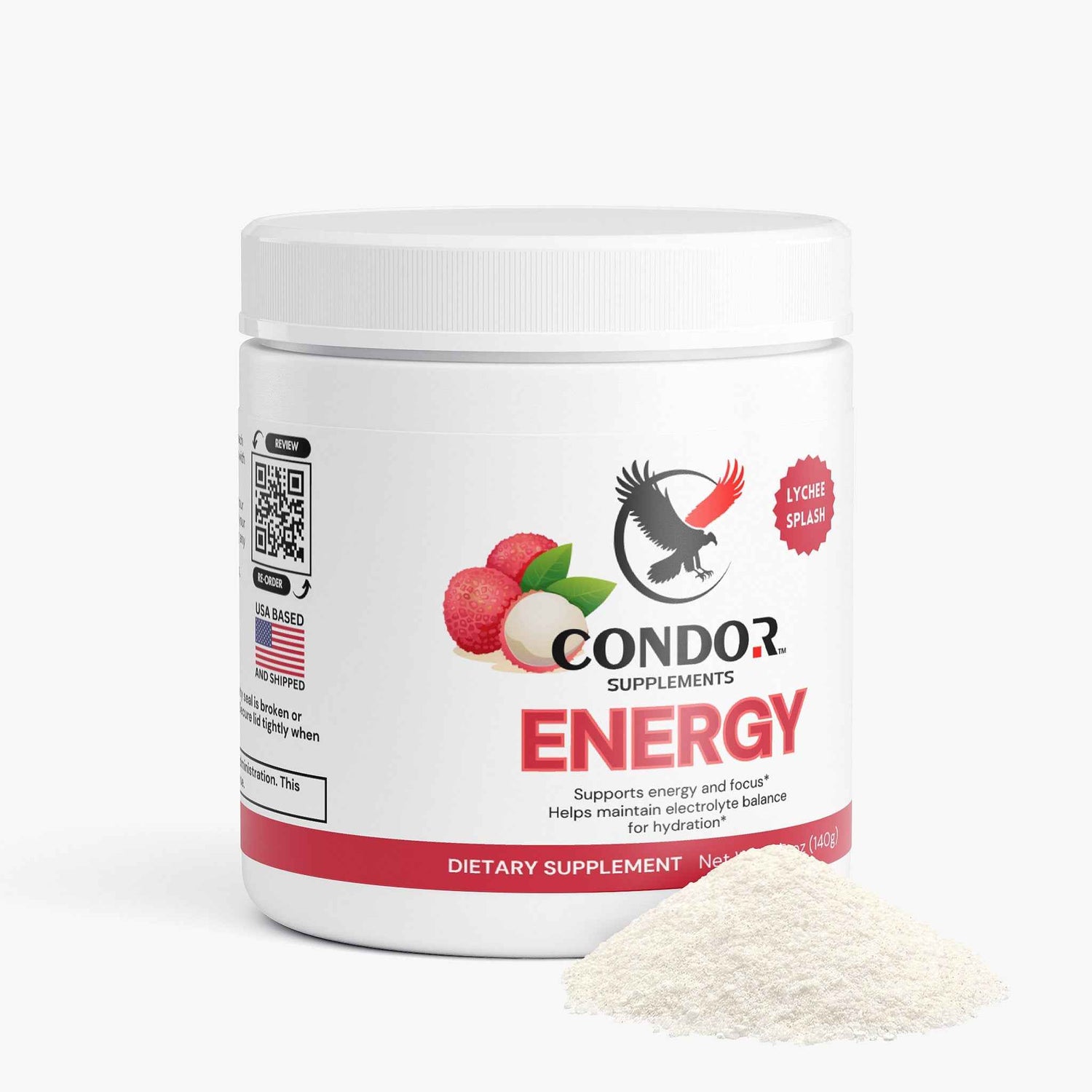 Energy Drink Mix (Lychee Splash)