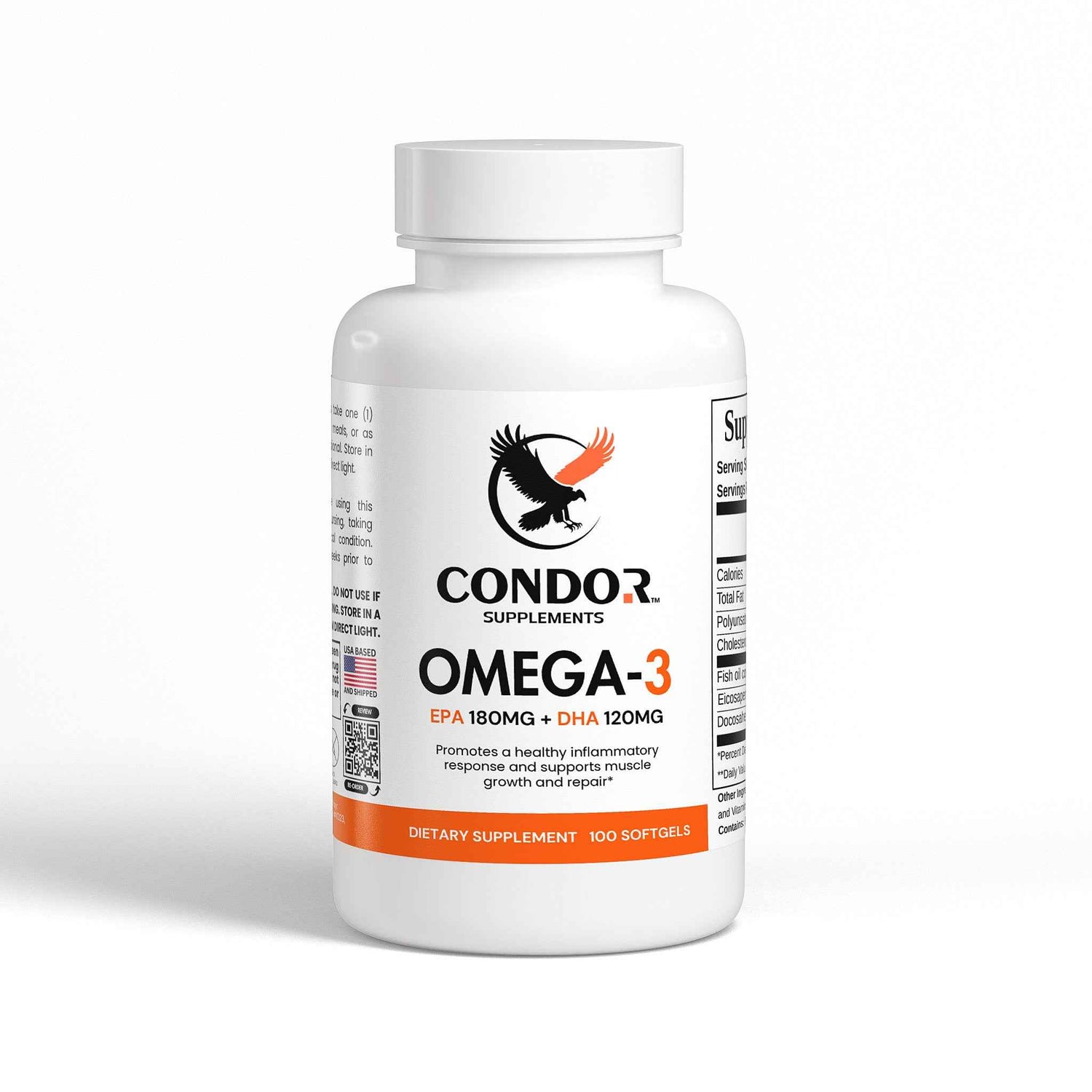 Omega-3 EPA 180mg + DHA 120mg