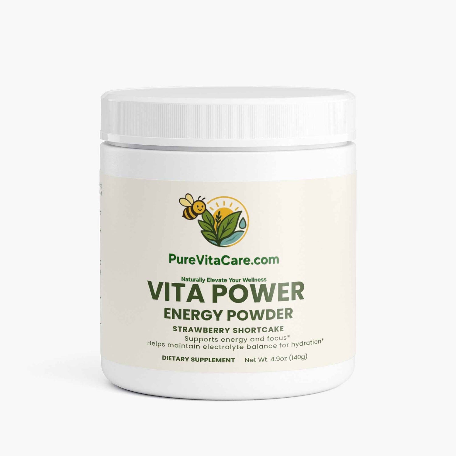 Energy Powder (Strawberry Shortcake)