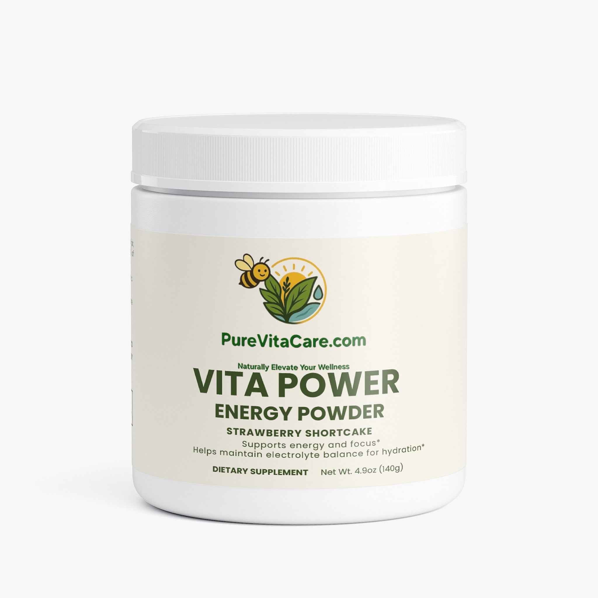 Energy Powder (Strawberry Shortcake)