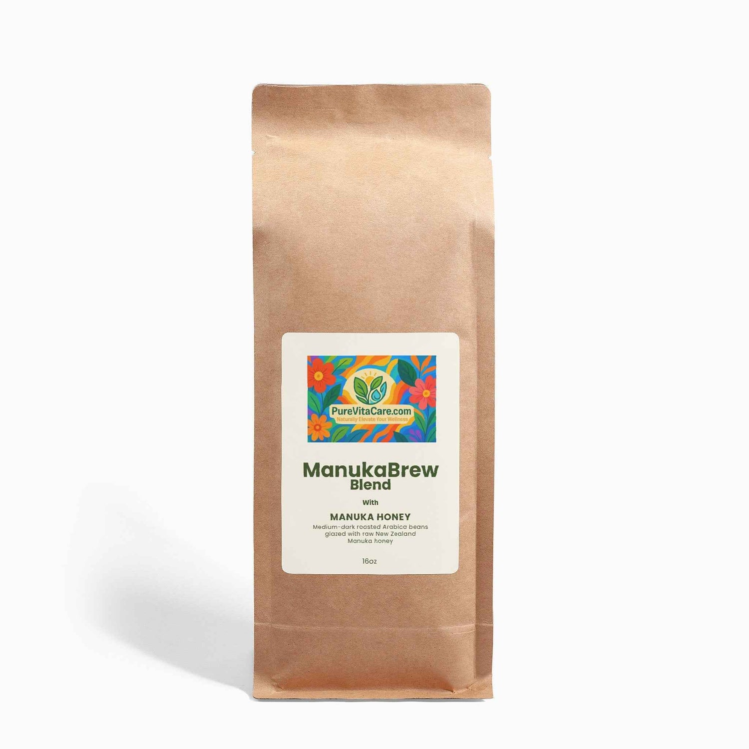 Manuka Honey Coffee 16oz