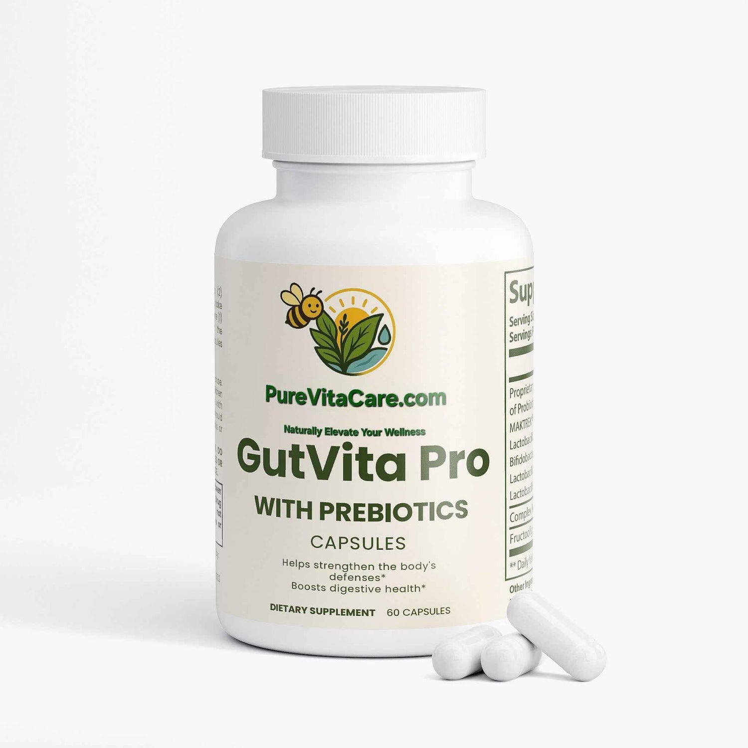 GutVita Pro 40 Billion with Prebiotics