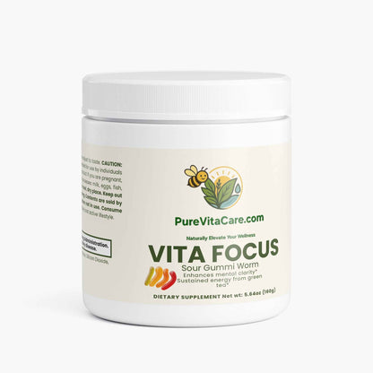 VITA-FOCUS POWDER (Sour Gummi Worm)