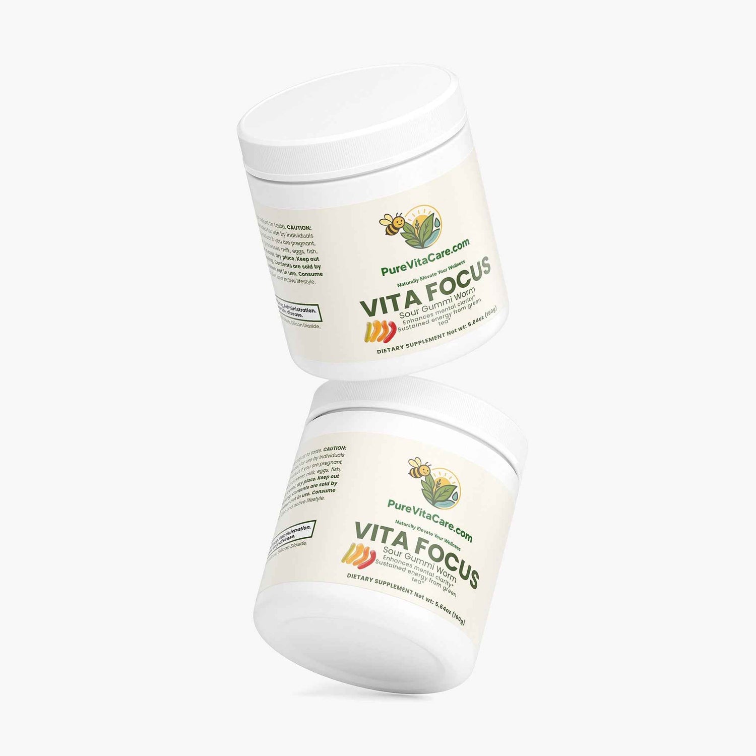 VITA-FOCUS POWDER (Sour Gummi Worm)