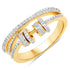 0.20 Carat Genuine White Topaz .925 Sterling Silver Ring  DestGlow