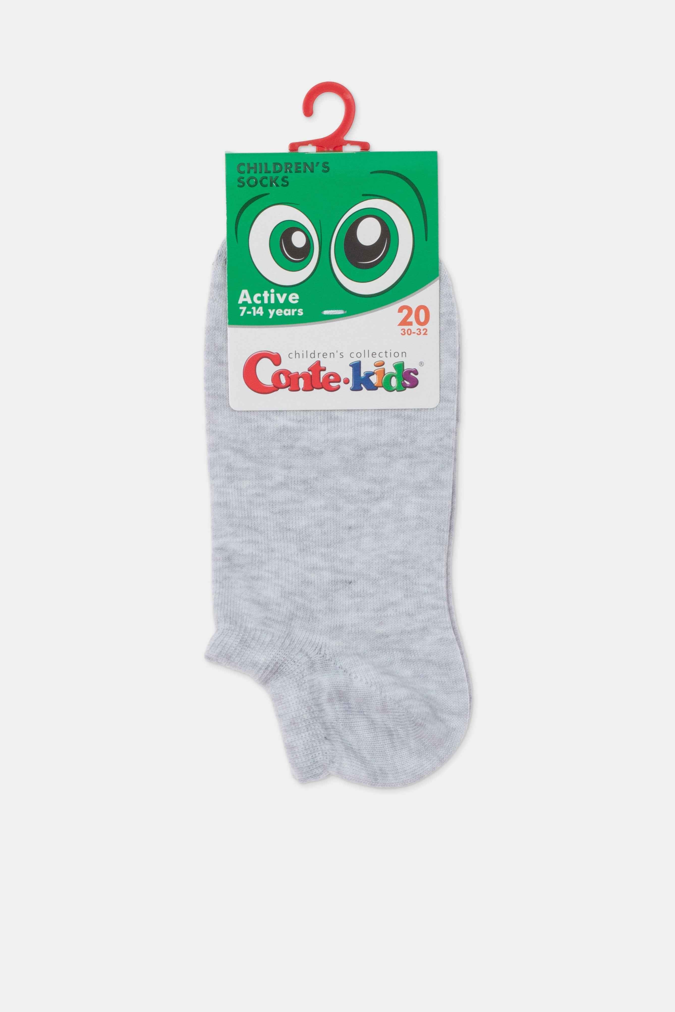 Conte-Kids Cotton No Show Socks - Active 000