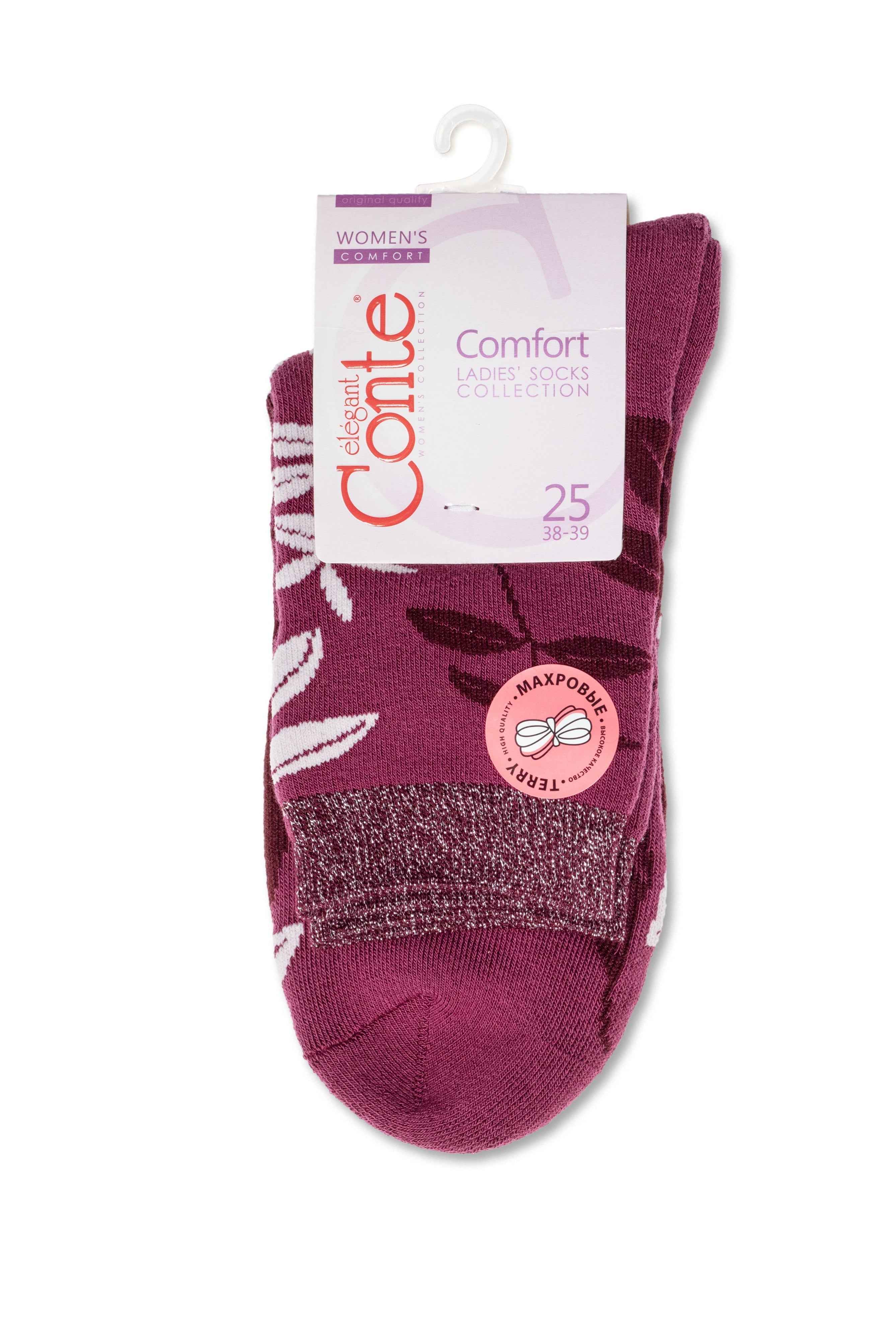 Cotton Terry Socks Conte Comfort 213