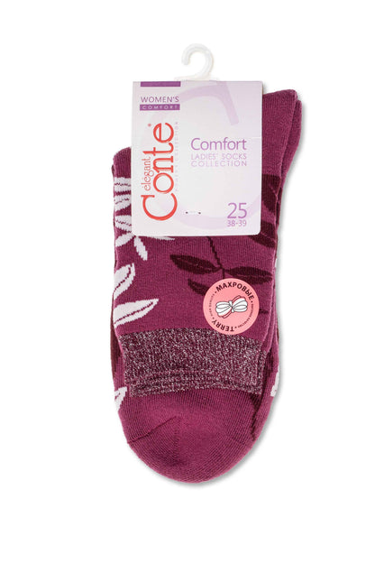 Cotton Terry Socks Conte Comfort 213