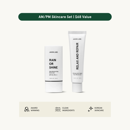 Jaxon Lane AM/PM Skincare Set - Sunscreen &amp; Moisturizer by JAXON LANE