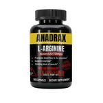 ANADRAX: Circulation Complex | 60 Capsules - L-Arginine, Niacin & Nitric Oxide Support for Active Lifestyles