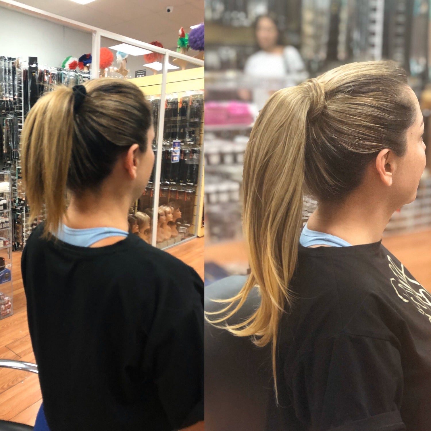 Hairdo 18" Simply Straight Wrap-Around Ponytail, Color RL12/22 Cappuccino