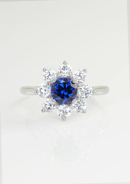 Exquisite Sapphire Ring - Blue Rhyme Starlight by LINTICO