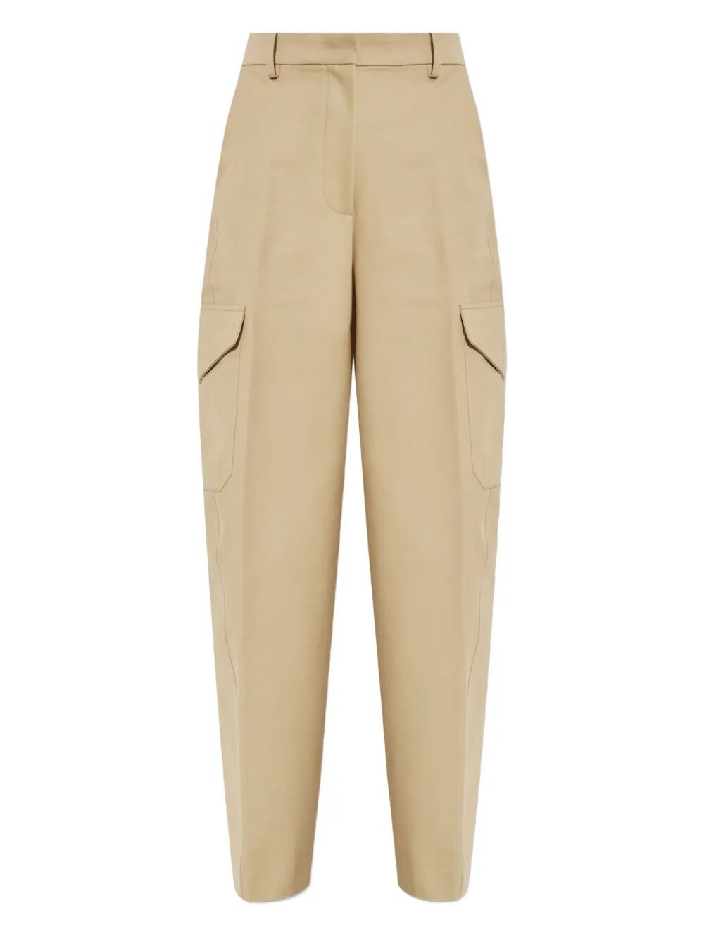 Givenchy Women Cotton And Wool Cocoon Trousers With Pockets by Luosophy
