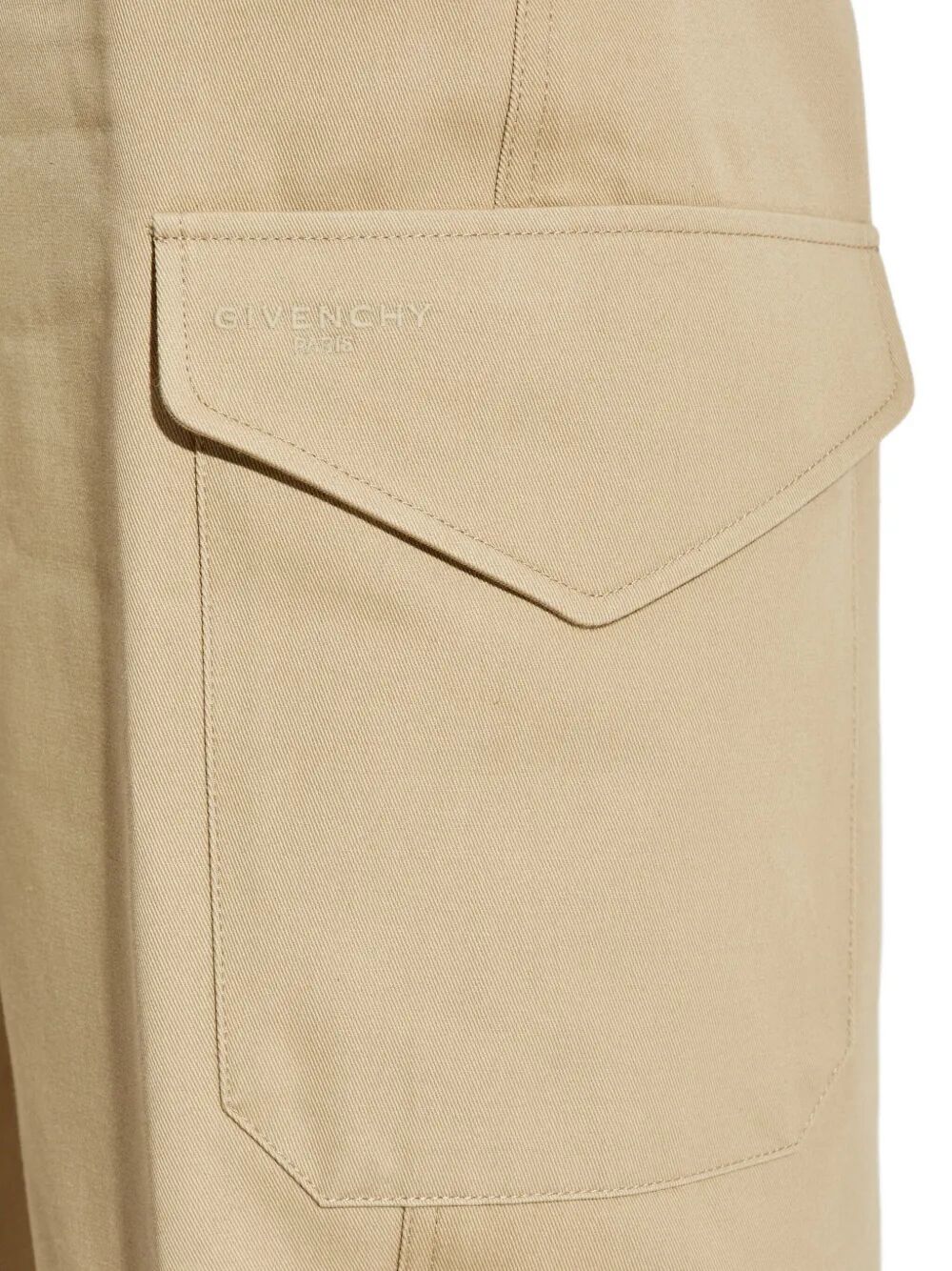 Givenchy Women Cotton And Wool Cocoon Trousers With Pockets by Luosophy